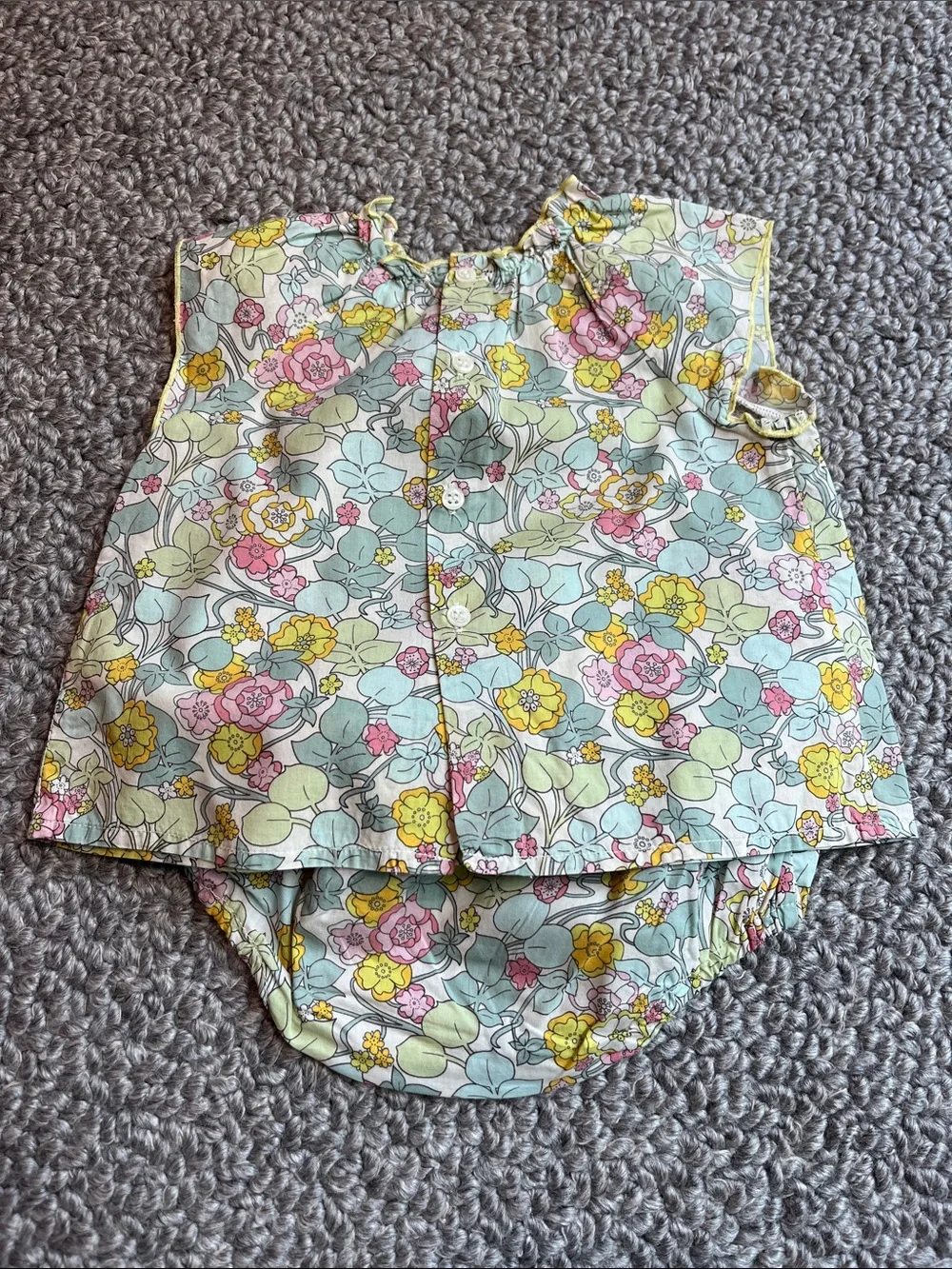 Bonpoint Floral Matching Set - Yellow, Pink & Mint